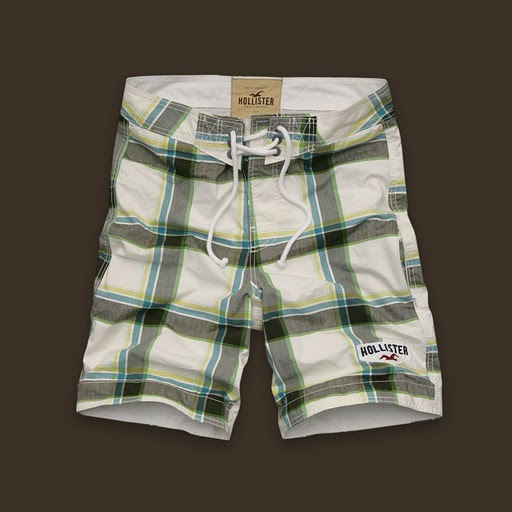 Abercrombie Fitch Hombres Nado Playa Cortos AF7690